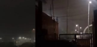 Frente frío 25 llega a Tamaulipas con fuertes chubascos y marcado descenso de temperatura