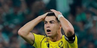 Cristiano Ronaldo pierde su primer partido de 2026