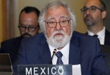 México condena agresión de EEUU contra Venezuela ante la OEA; “la intervención nunca ha traído democracia ni bienestar”, dice Encinas