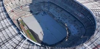 Aceleran obras afuera del Estadio Azteca rumbo al Mundial 2026