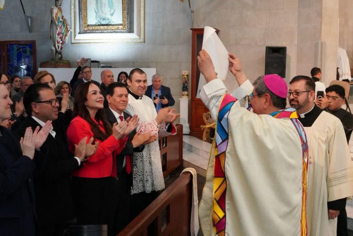 Nuncio apostólico y 30 obispos de México ordenan a nuevo obispo de Nuevo Laredo
