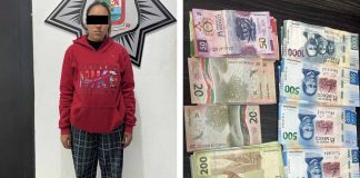 Finge asalto para robar tanda de 30 mil pesos en Nuevo León y la policía la descubre