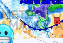 Calor de día, frío de noche: así pegará el frente frío 29