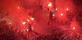 Vetan del Estadio Tamaulipas a porra de la Jaiba Brava por uso de bengalas