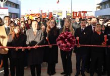 Inaugura alcaldesa Carmen Lilia Canturosas y Rector de la UAT, obras de infraestructura educativa en la prepa UAT