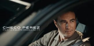 Sergio ‘Checo’ Pérez aparece en su primer comercial con Cadillac