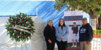 Rinden homenaje en memoria de enfermera heroína en la Facultad de Enfermería de Nuevo Laredo