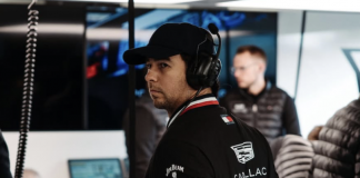 ‘Checo’ Pérez rueda en Barcelona; Hadjar queda como el más veloz en inicio de pretemporada de F1
