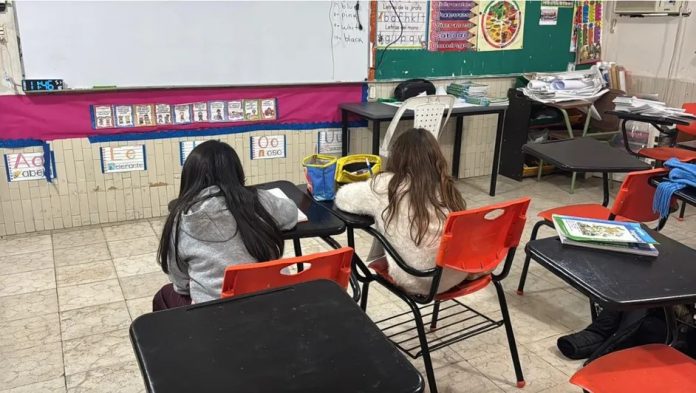 Onda gélida deja escuelas vacías en Tamaulipas; muere un hombre entre cartones
