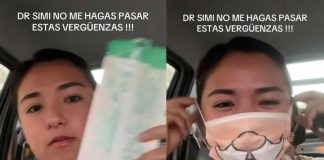 Joven se hace viral tras descubrir cubrebocas con el bigote del Dr. Simi