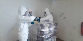 Alerta ambiental: aseguran 644 kg de mercurio ilegal en Manzanillo