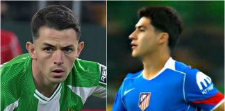 Debutan Obed Vargas y Álvaro Fidalgo: Atlético gana al Betis el duelo de mexicanos en Copa del Rey