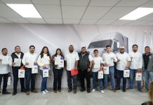 Egresa nueva generación de Operadores de Autotransporte del CECATI 193 de Nuevo Laredo