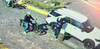 VIDEO: Escoltas de empresario balean a delincuentes durante intento de asalto en Michoacán