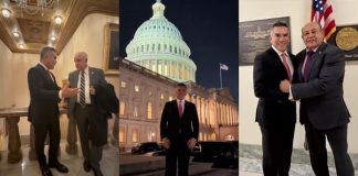 ‘Alito’ Moreno se reúne con congresistas de EEUU y les plantea cooperación contra el crimen