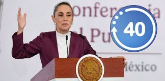 Sheinbaum celebra aprobación de jornada laboral de 40 horas sin reducción salarial
