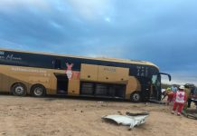 Fuerte choque en la Sonoyta-Caborca deja cuatro muertos y 25 heridos