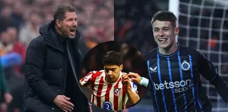 Obed Vargas sin debut en Champions y los del Cholo Simeone dejan ir ventaja