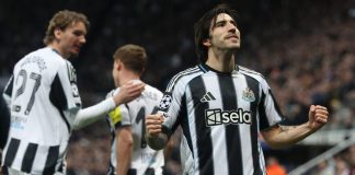 Newcastle manda a casa al Qarabag y confirma su presencia en los octavos de la Champions League