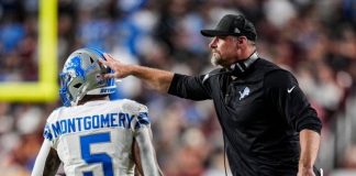 Según informes, los Lions intercambian al veterano corredor David Montgomery a los Texans