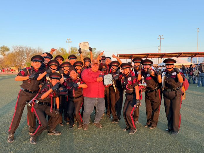 Destaca Banda de Guerra ‘Pegasos’ de la Preparatoria Municipal ‘José Vasconcelos’ en competencia nacional