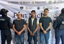 Capturan en Uruapan a cinco supuestos miembros del Cártel Jalisco Nueva Generación