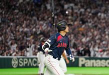 Grand slam de Ohtani en histórico inning de 10 rayas guía paliza de Japón vs. Chinese Taipéi