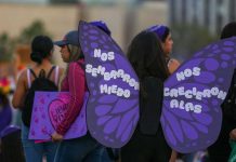 Colectivos feministas de Monterrey denuncian agresiones de la Fuerza Civil durante la marcha del 8M