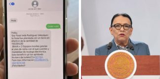 Advierten por estafa a nombre de Rosa Icela Rodríguez, secretaria de Gobernación: te piden mil pesos por un premio falso