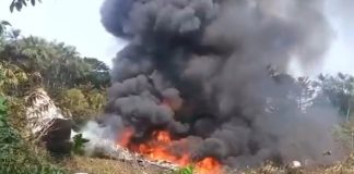 VIDEOS: Avión de la Fuerza Aérea colombiana se estrella en el Putumayo