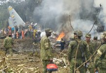 Suben a 68 los muertos por desplome de avión militar en Colombia; hay más de 60 heridos