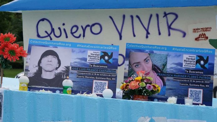 Quintana Roo Víctimas Desaparición Forzada