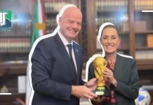 Sheinbaum e Infantino evalúan preparativos del Mundial rumbo a su inauguración