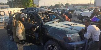 Explosión de camioneta en Tecámac tras salir del AIFA deja dos muertos, Fiscalía identifica a uno como “Payín”