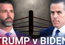 Hijo de Joe Biden RETÓ a pelea tipo UFC a los hijos de Donald Trump