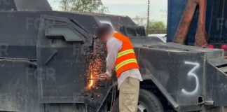 FGR destruye 18 vehículos blindados en Tamaulipas; esto sabemos