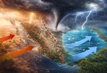 ¿Qué es una LÍNEA SECA, la frontera meteorológica que amenaza con fuertes lluvias y fríos al norte de México?