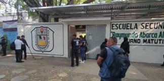 Broma desata operativo y desalojo de secundaria en Chilpancingo