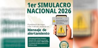 Primer Simulacro Nacional 2026 tendrá alertas en celulares de Tamaulipas: PC