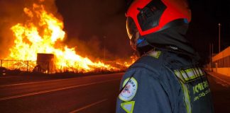 Se forma impactante tornado de fuego tras incendio en España