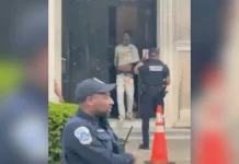 Hombre armado intenta escapar de la policía y entra al Instituto Cultural Mexicano en Washington