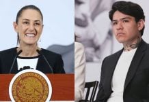 Majo Aguilar y Junior H sorprenden en la Mañanera para presentar la segunda edición de México Canta junto a Sheinbaum