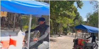 VIDEO: Argentino corre a vendedor mexicano de fraccionamiento privado en Tulum; “Acá no vives tú”