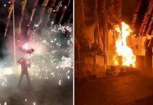 Video: momento exacto de la explosión en las fiestas patronales de Amatitán, al menos 13 heridos