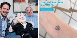 ¿Te tatuarías al Dr. Simi?; la farmacia lanza incentivo económico por lealtad a la marca