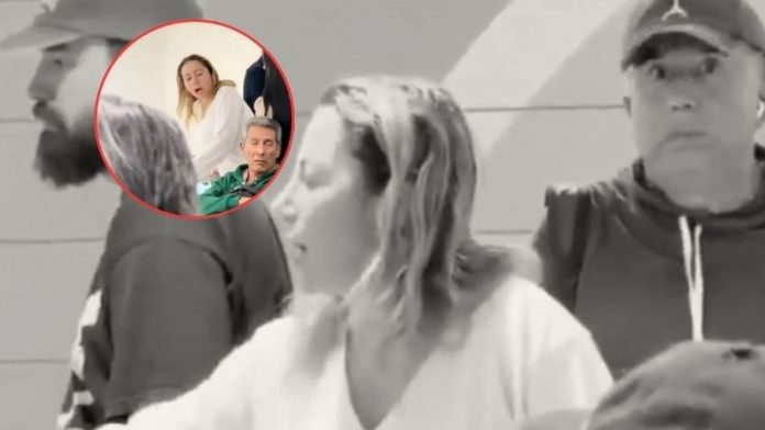 ‘Lady liposucción’: mujer grita y exige turno prioritario en el banco para volver a reposar tras ser operada | VIDEO