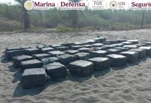 Decomisa Marina 1.5 toneladas de cocaína en Chiapas