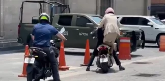 Así llegó la Secretaria de Gobernación a reunión entre Sheinbaum y el titular de Seguridad de EEUU