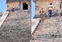 VIDEO: extranjeros suben a la pirámide de Chichén Itza sin autorización; ¿de cuánto sería la multa?