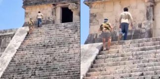 VIDEO: extranjeros suben a la pirámide de Chichén Itza sin autorización; ¿de cuánto sería la multa?